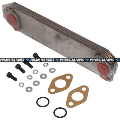 ZAX120 অয়েল কুলার কোর ইসুজু 4BG1 4 লেয়ার এক্সকাভেটর ইঞ্জিন পার্টস 8-97032025-0