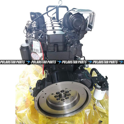 খননকারী কামিন্স ইঞ্জিন সমাবেশ PC200-6 সম্পূর্ণ 6BT5.9 6D102 ইঞ্জিন